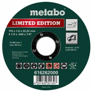 Disco para amoladora marca Metabo